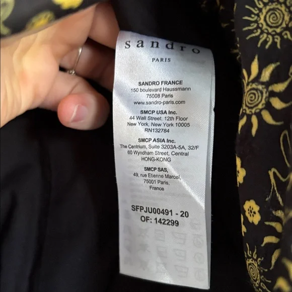 Sandro miniskirt size 0 - Picture 6 of 6